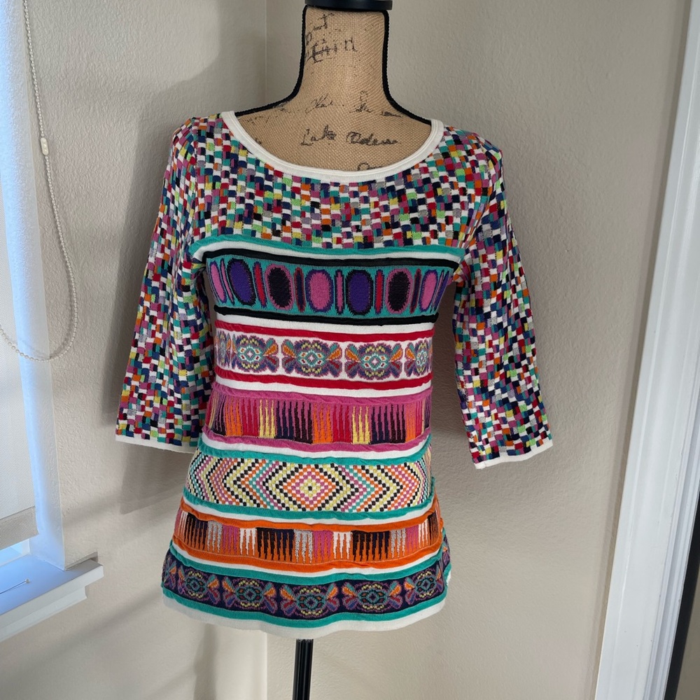 Colorful Geometric Women's Sweater